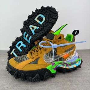 Nike x Off-White Air Terra Forma Sneakers DQ1615-700 Men’s Size 6/Women’s 7.5